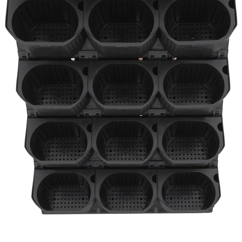 Fichiouy Vertical Garden Planter for Indoor/Outdoor Plants, Wall-Mounted Planter with