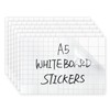 Dry Erase Film Whiteboard Wall Sticker-6 Sheets Self-Repositionable Dry Erase