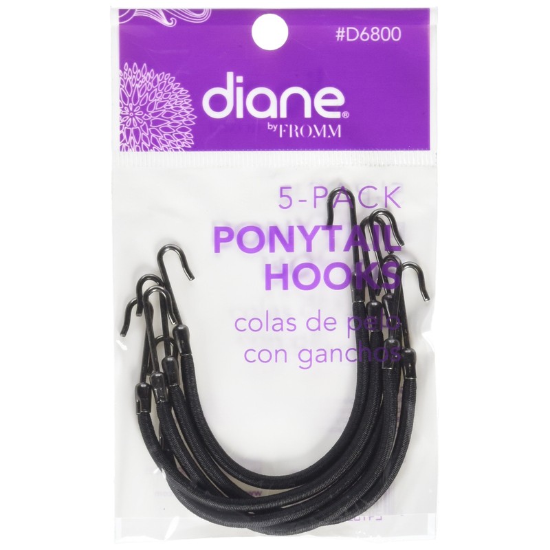 Diane D6800 Ponytail Hooks 5-pack