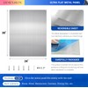 Stainless Steel Backsplash for Stove 24"x30" Stove Backsplash Protector for