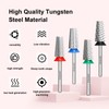 3/32" Small Tapered Barrel Safety Nail Drill Bit for Gel