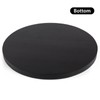 Round Ottoman Tray for Coffee Table Living Room Wood Serving
