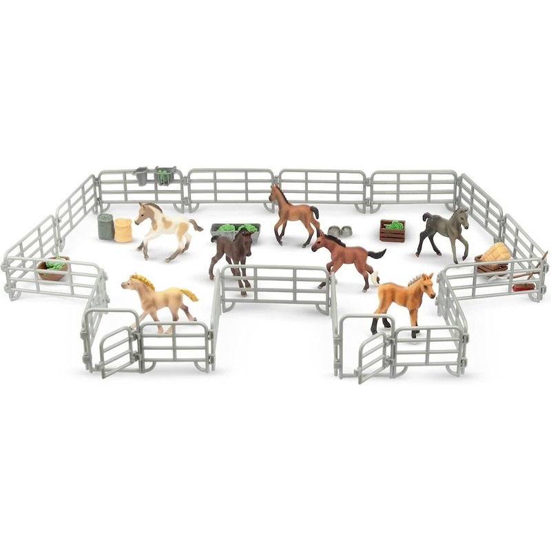 Kids Corral Fence Pasture Panel Gates Horse Farm Pretend Play