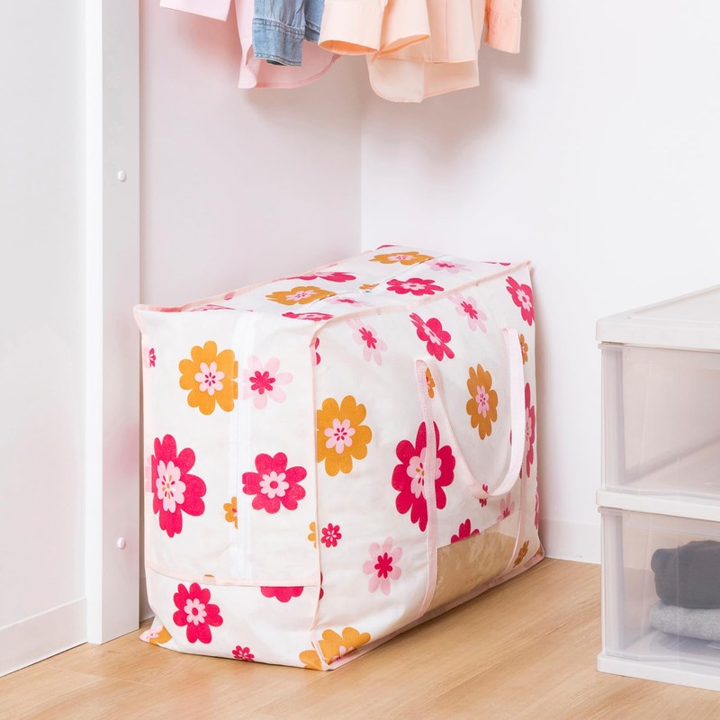 Astro 618-97 Duvet Storage Case, Single and Double Size, White,