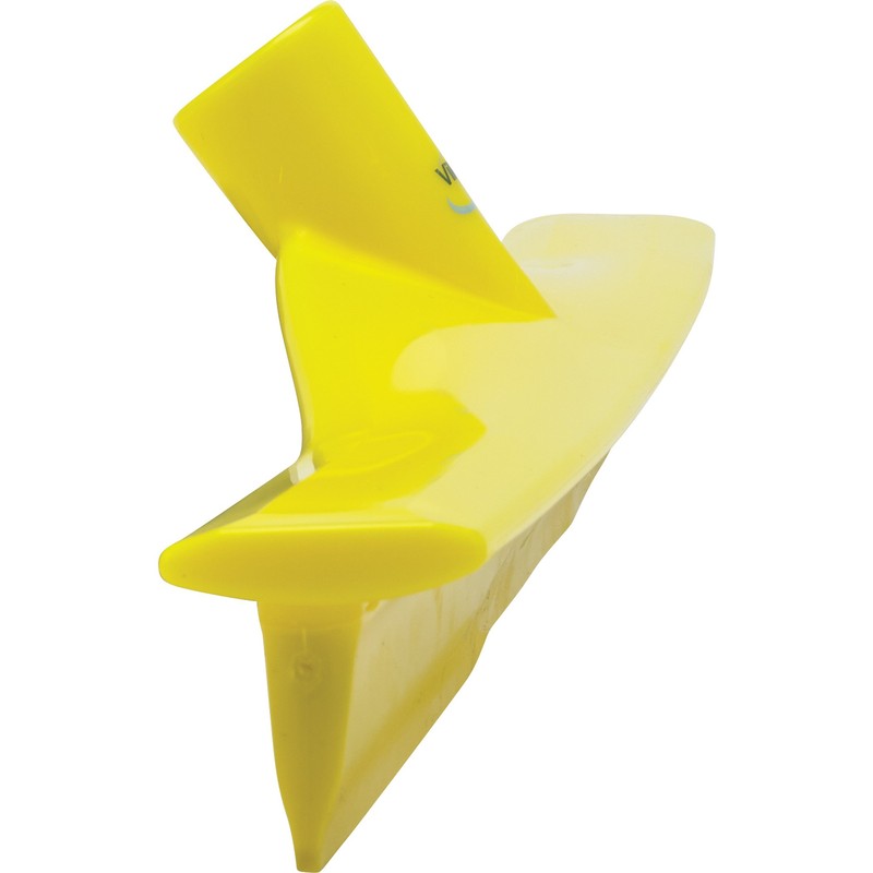 Vikan 71506 Rubber Polypropylene Frame Single Blade Squeegee, 20", Yellow