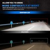 RCJ 9006/HB4 Bulbs, 60W 16000LM 6000K Cool White Fog Light