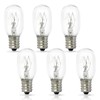 Joworthy 6 Pcs 20W 120V Incandescent Bulb Compatible with Conair