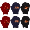 Cooraby 6 Pairs Toddler Magic Stretch Mittens Winter Unisex Baby