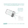 Mason Bottle Silicone Nipples for Regular Mouth Mason Jars Two-Pack