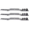 For Cub Cadet Cub Cadet XT2 LX 54 Lawn Tractor Gator Style Mulching Lawn Mower Blades Set of 3