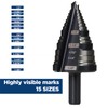 SHARPTOOL 1/4 to 1-3/8 Inches M2 HSS Step Drill Bit