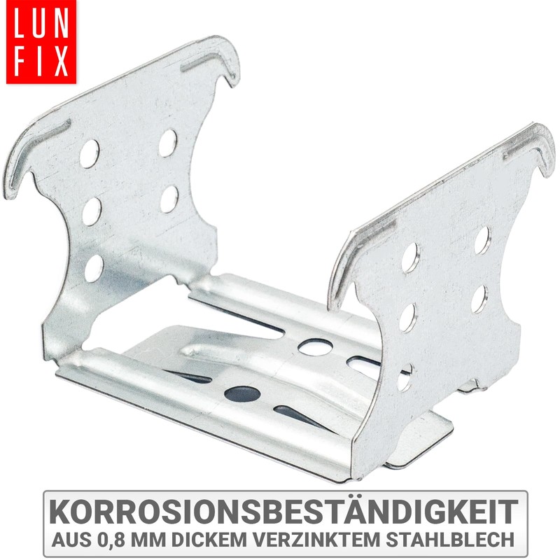 Cross Connector for Plasterboard Ceilings, 60 x 145 x 58