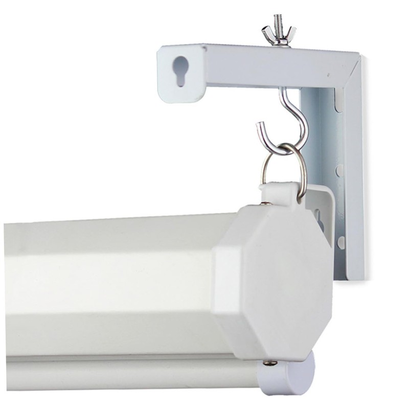 NUOBESTY Adjustable Projector Screen Wall Mount Ceiling Hook Bracket for