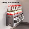 ANQIA Kitchen Spice Rack Wall Mount Hanging Seasoning Box Over