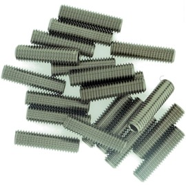 M2.5 (2.5mm x 16mm) Hex Socket Grub Screw (Flat Point) - Stainless Steel (A2) (Pack of 20)