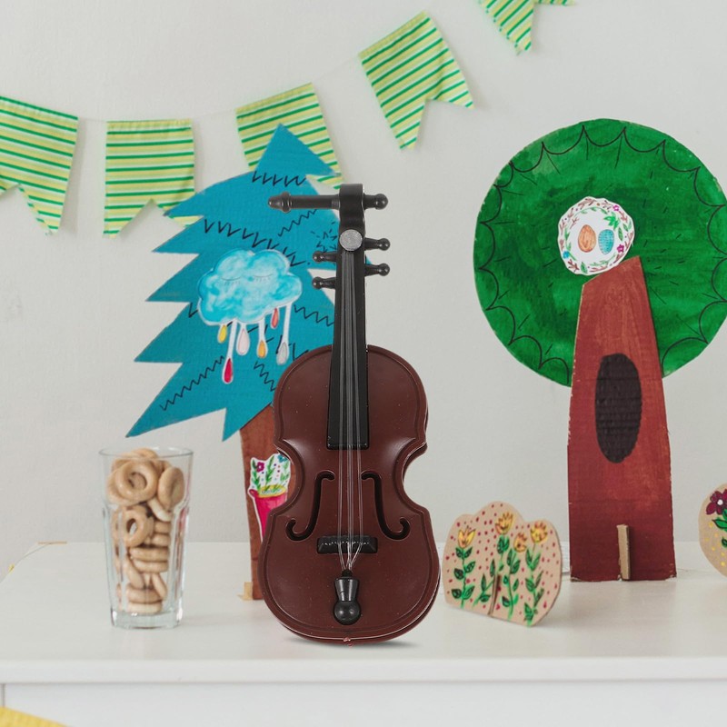 STOBOK Dollhouse Miniature Musical Instrument Set, Mini Musical Instrument Model