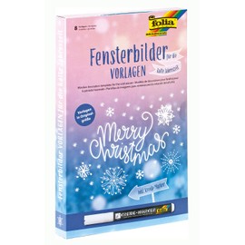 folia 8 Colouring Patterns and 1 Chalk Marker