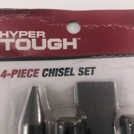 Hyper Tough  4 pc.  Chisel Set  25-310HT  NEW