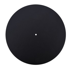 Anti static Vinyl Turntable Record Pad Antistatic Flat Soft Genuine Leather Mat Slipmat (1.5mm)