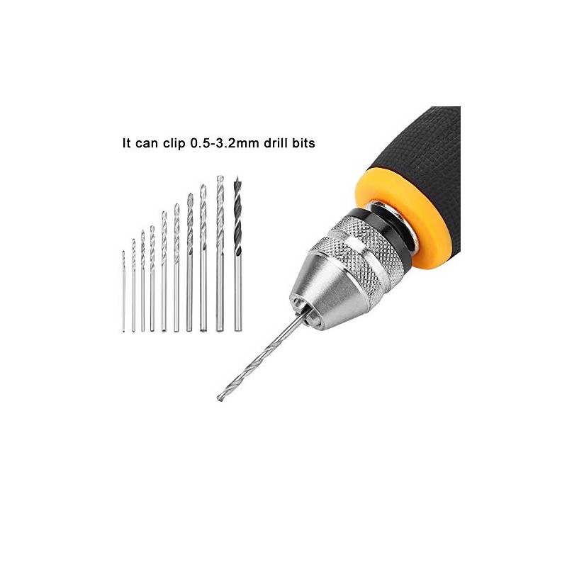 Micro Mini Hand Drill Tool, Portable Tool Set Small Hand