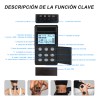 Tensemsmassagediy Electroestimulador Muscular 4 Canales 48 Modos 8 Electrodos Almohadillas