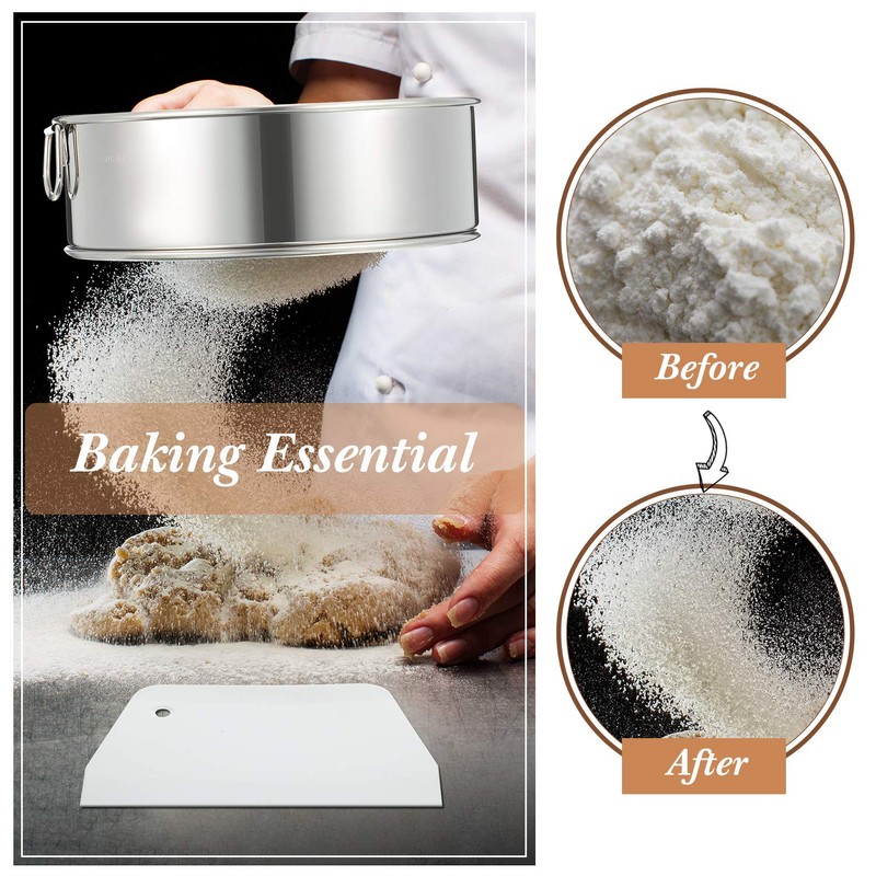 6 Pieces Tamis Flour Sieve Set 6/8/10 Inch Flour Sieve
