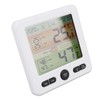 Indoor Thermometer Digital Color Screen Alarm Temperature Humidity Monitor Bedside