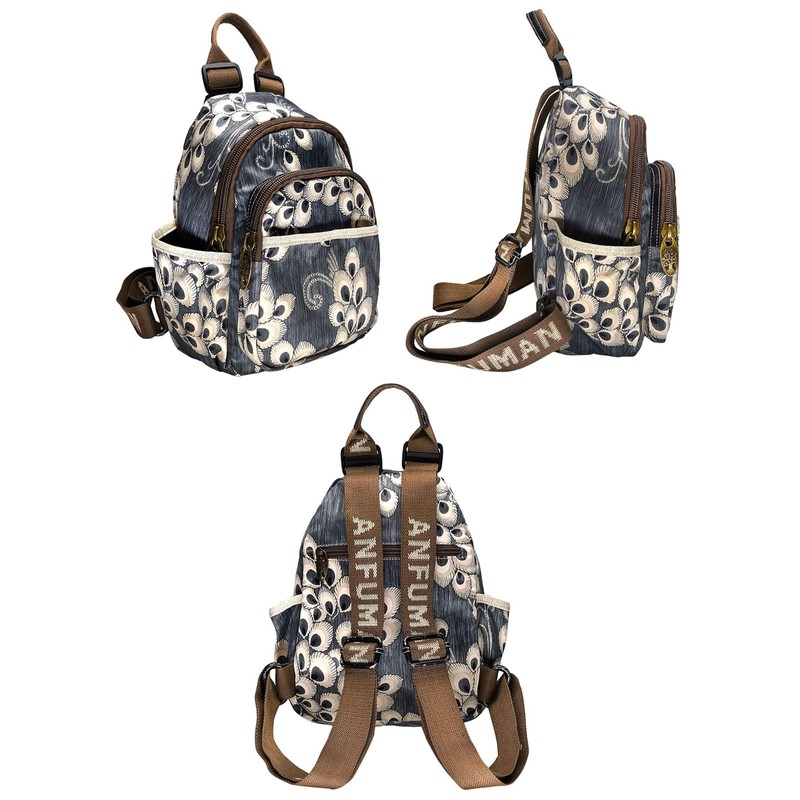 POPUCT Mini Nylon Women Backpack Purse Fashion Lightweight Small Casual