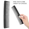 Peine de Dientes Anchos, Cabello Grande Redondeado, Peine Desenredante sin