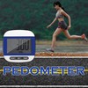 Pedometer Step Counter, Portable Walking Pedometer, Sport Pedometer- Distance, Step,