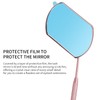 Miuffue Lash Mirror for Eyelash Extensions, Detachable Stainless Steel Large