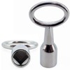 Basi 301V-7 Pin Key Silver, Multicoloured