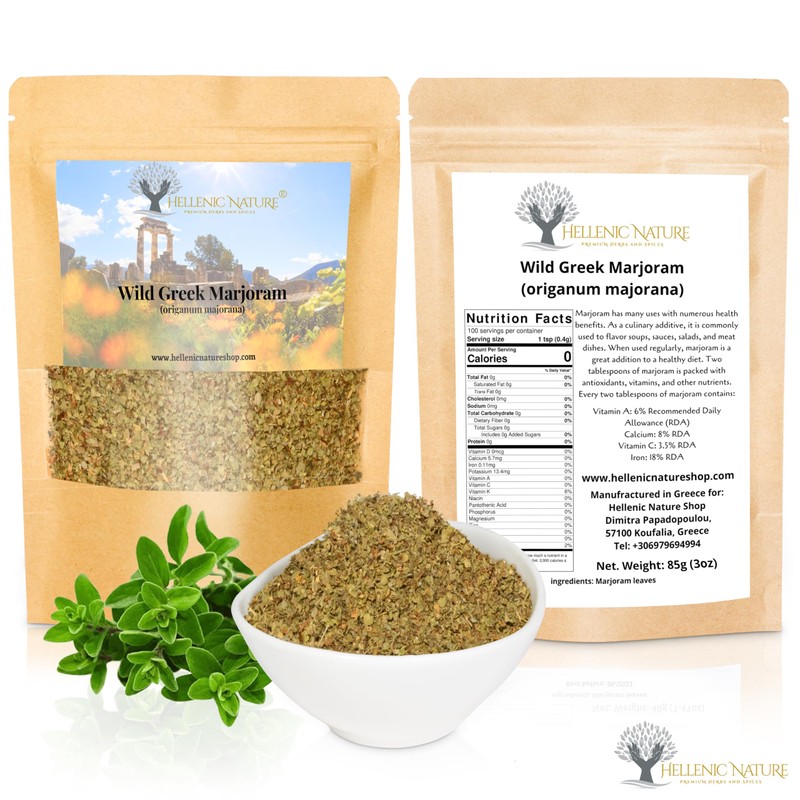 WILD GREEK HERBS DRIED PREMIUM QUALITY- from Mount Olympus Handpicked