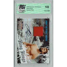 Andrei Arlovski 08 Donruss Americana RK-AA Auto Patch 252/352 Rookie Card PGI10 - Autographed UFC Cards