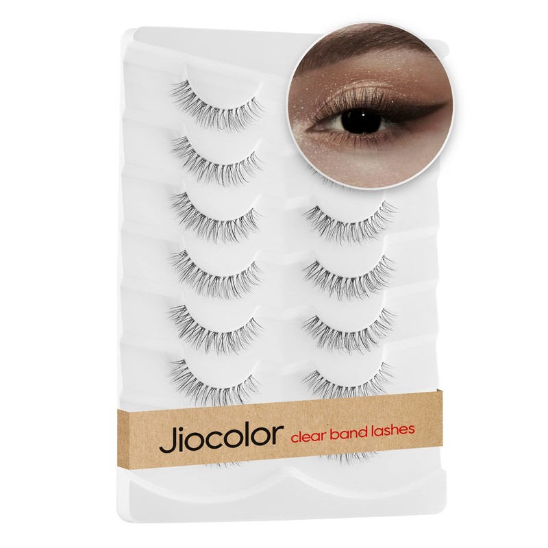 Fairy Strip Lashes That Look Like Extensions Clear Band False