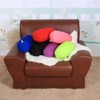 Fdit Round Neck Roll Micro Mini Microbead Back Pillow Roll