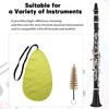 Musical Instrument Cleaning Kit,Instrument Cleaning Swab and Brush,Clarinet Cleaning Cloth