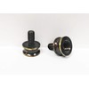 Lamp Finial Adapter-Solid Brass, Aged Brass Finish (1 pc.)