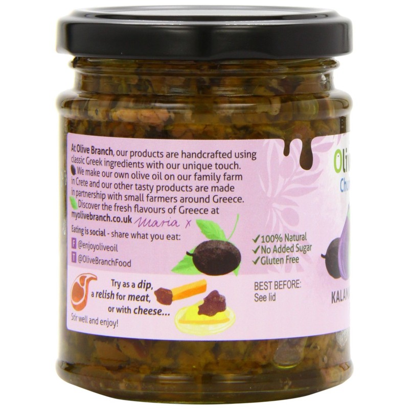 Olive Branch Kalamata Olive Tapenade with Fig and Mint 180