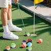 Tinoaly 24pcs Baseball Training Balls, 1.65in Small Baseball Golf Practice