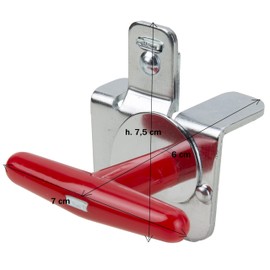 Rigamonti 6350 PROFESSIONELLER CHROM-DOSENÖFFNER, multicolor, Groß