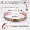 Vicmag Copper Magnetic Bracelet for Women and Men Ultra Strength