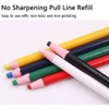 SagaSave (Blue & Green 24Pcs) Water-insoluble Dressmakers' Chalk Pencils, 12