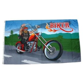 Flag Biker Motorcycle 90 x 150 cm