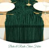 16 Pack Cheesecloth Table Runner 35x120 Inch Emerald Green Table