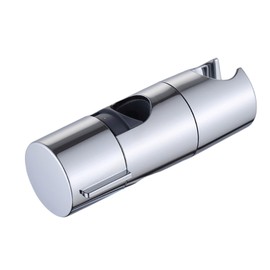 Adjustable Shower Head Holder 0.75 to 1.00in 19 to 25mm Handheld Shower Hose Holder Chrome Alloy Slide Bar Bracket 360 Degree Rotating Shower Handle Holder Easy Installation
