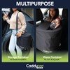 Caddycan Auto - Car Trash Can with Lid | Compact,