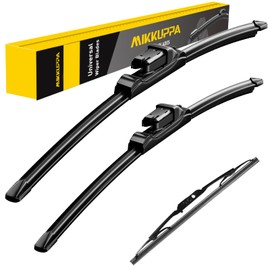 MIKKUPA Windshield Wiper Blades Replacement for Buick Encore 2013 2014 2015 2016 2017 2018 2019 2021 Original Factory Quality All Season Front Rear Wiper Blade Set - 26" 14" 10"(Set of 3)
