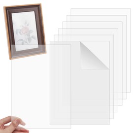 OLYCRAFT 6 Piece Acrylic Board for Picture Frame, 0.6 mm Plexiglass Plate, Transparent, 11.7 x 8.3 inches (296 x 210 mm), Frame Replacement, Acrylic Sheet, Picture Frame, Picture Frame, Acrylic Plate, Handmade, DIY Handmade