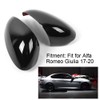 2pcs Side Rearview Mirror Cover Decorative Housing Fit for Alfa